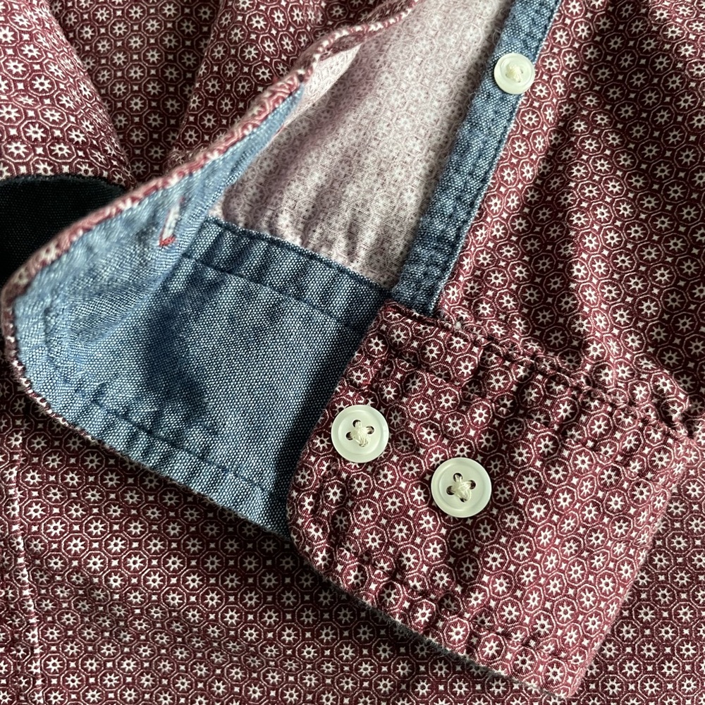 Express xl button up shirt